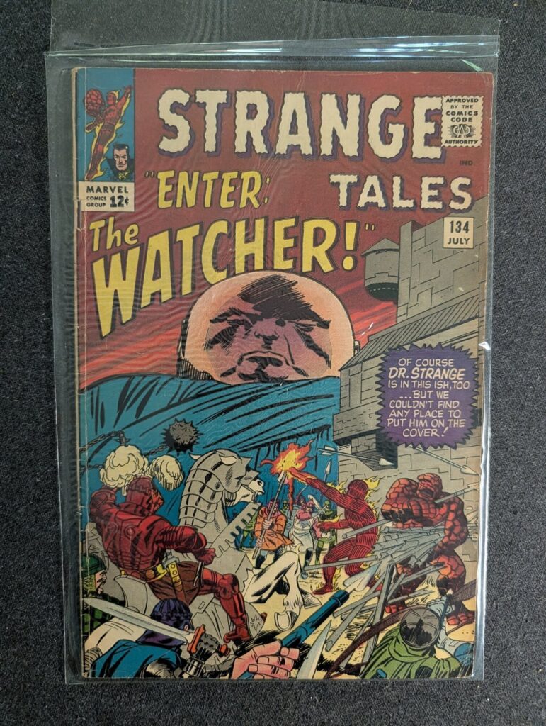 Strange Tales #134 front cover