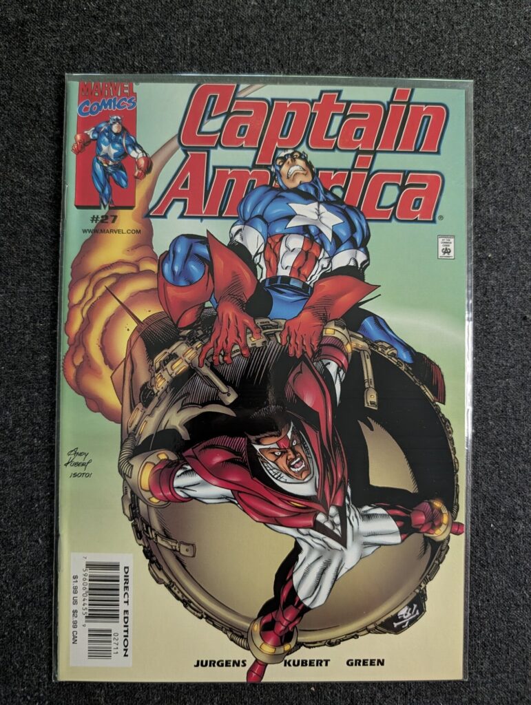 Captain America #27 front cover