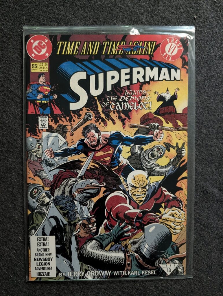 Superman #55 front cover