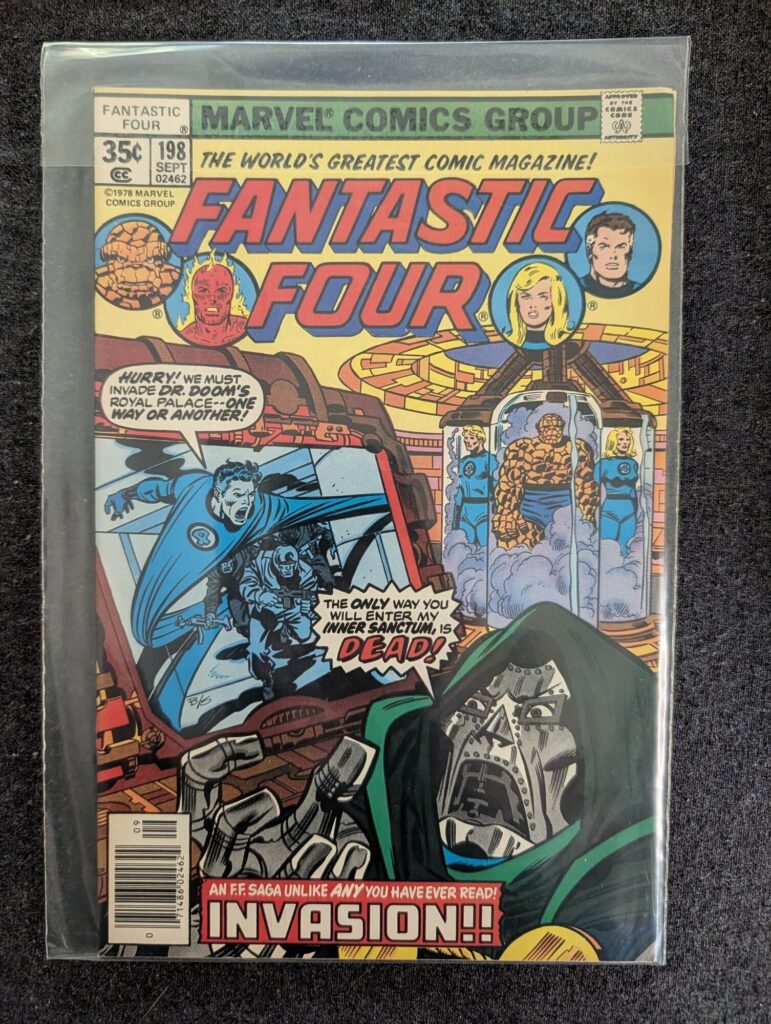Fantastic Four #198 front cover