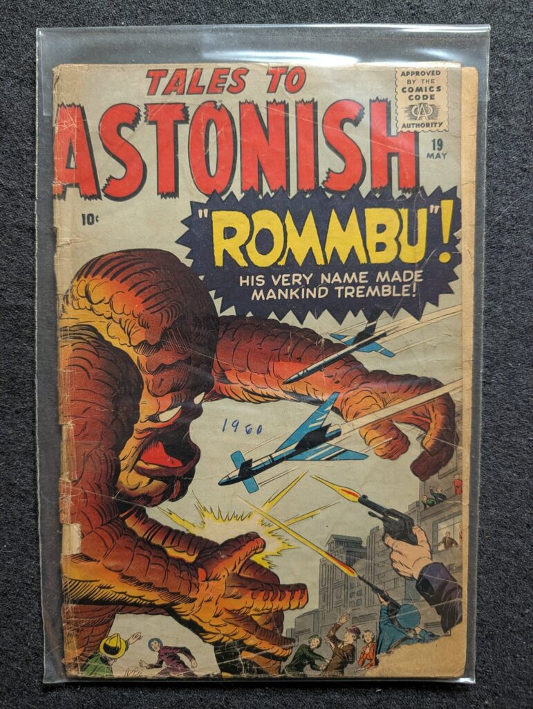 Tales to Astonish #19 front cover