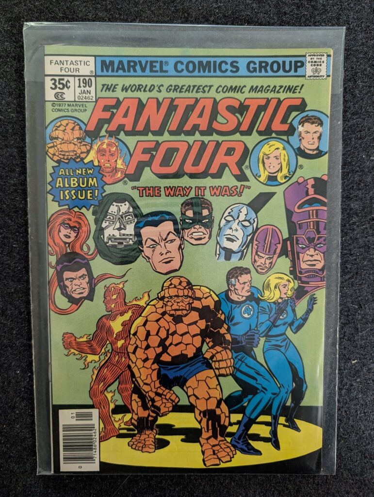 Fantastic Four #190 front cover