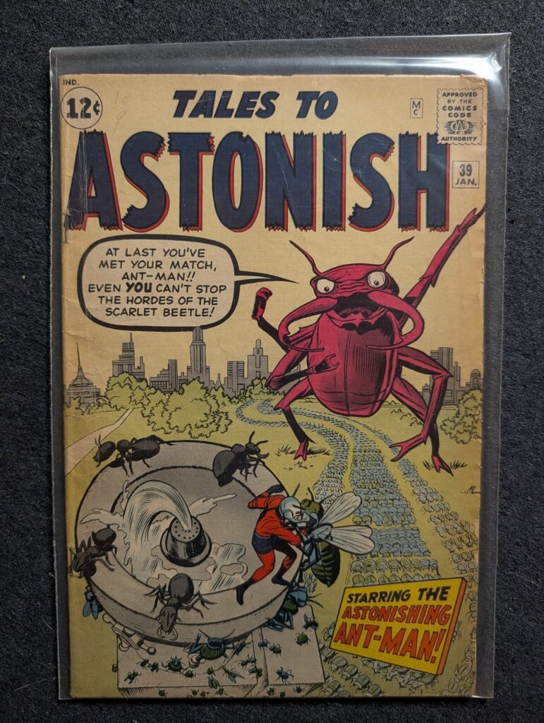 Tales to Astonish #39 front cover