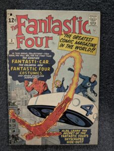The Fantastic Four #3 front cover