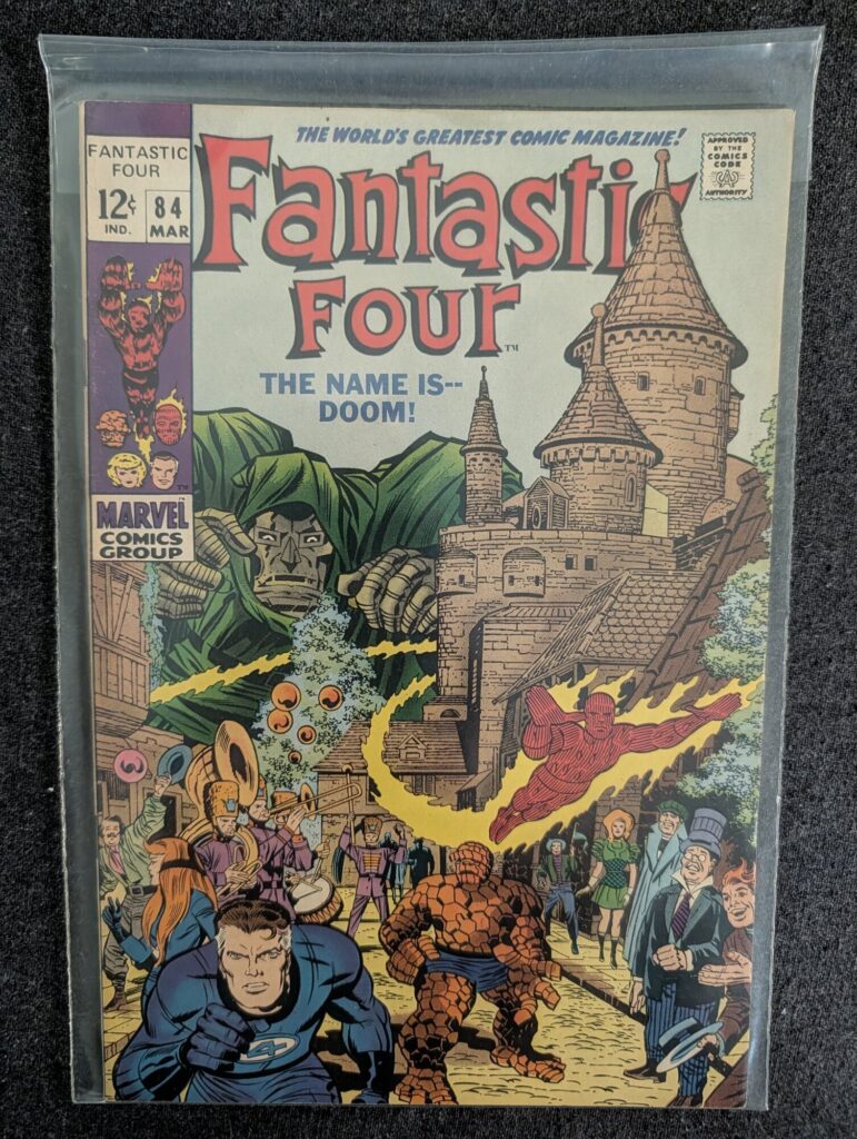 Fantastic Four #84 front cover