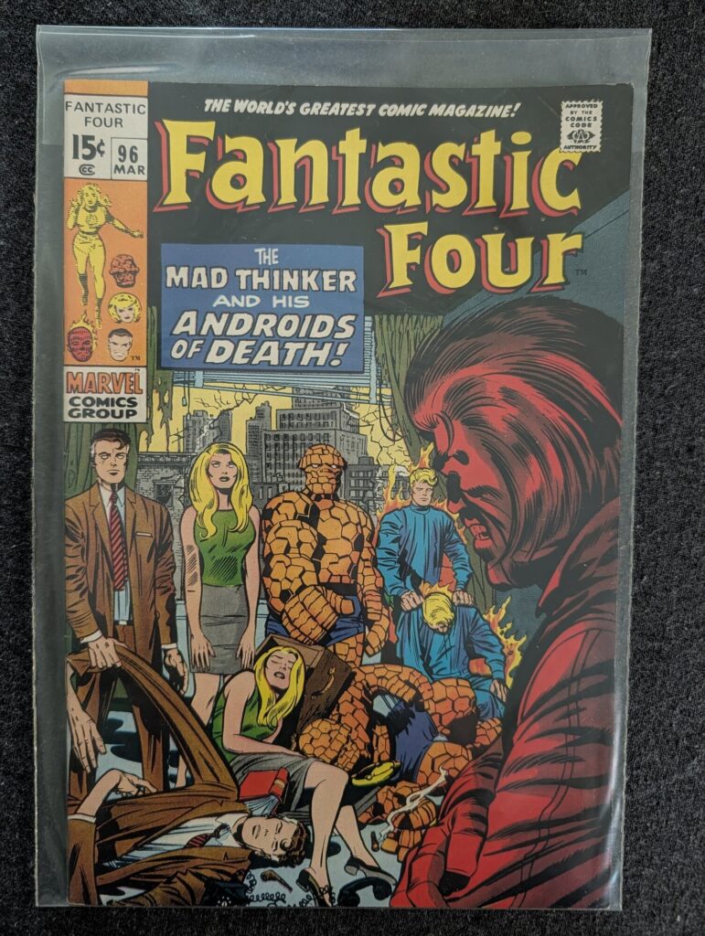Fantastic Four #96 front cover