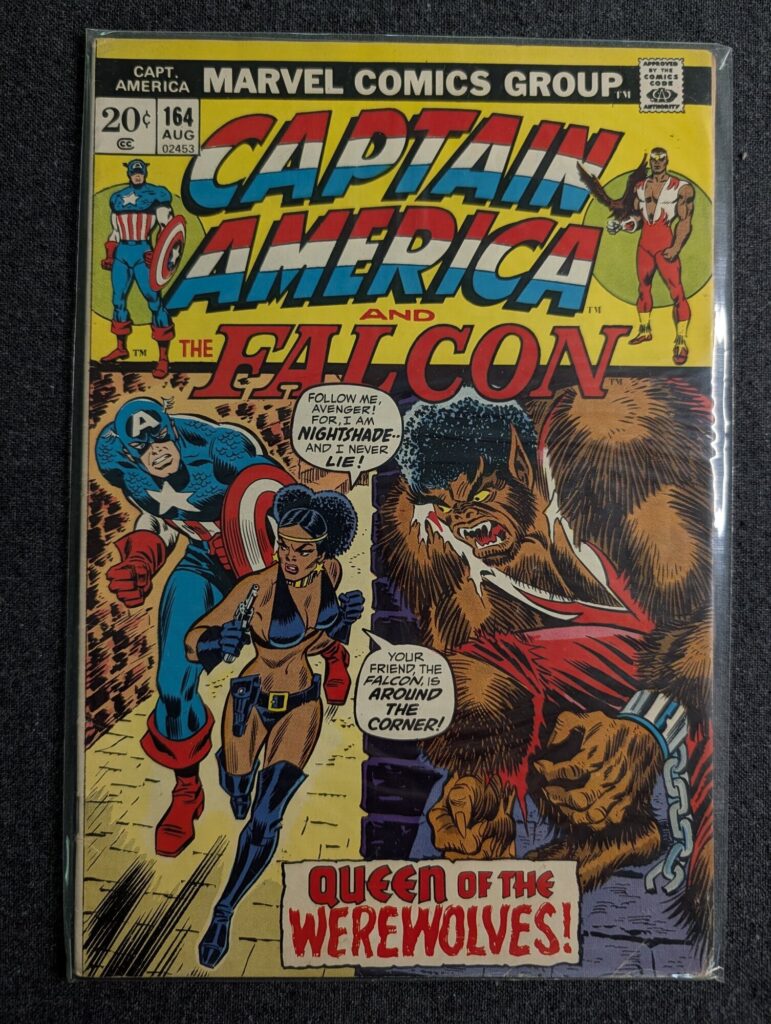 Captain America #164 front cover