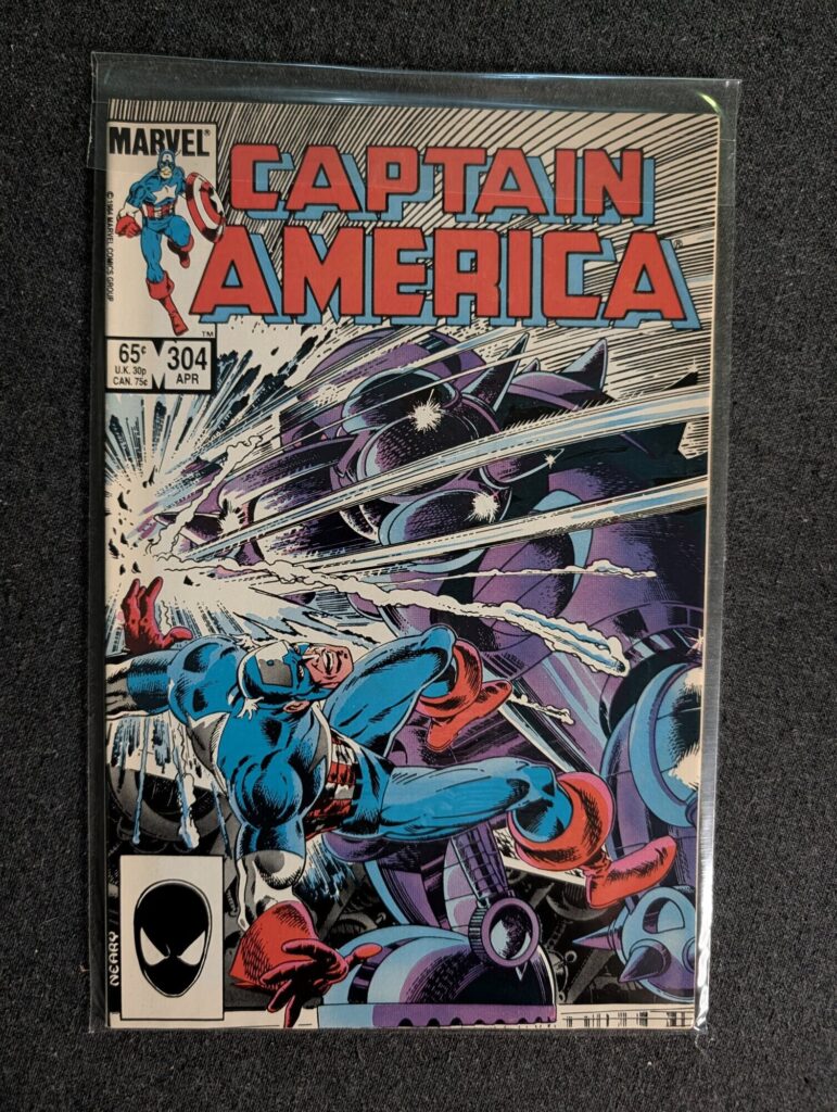 Captain America #304 front cover