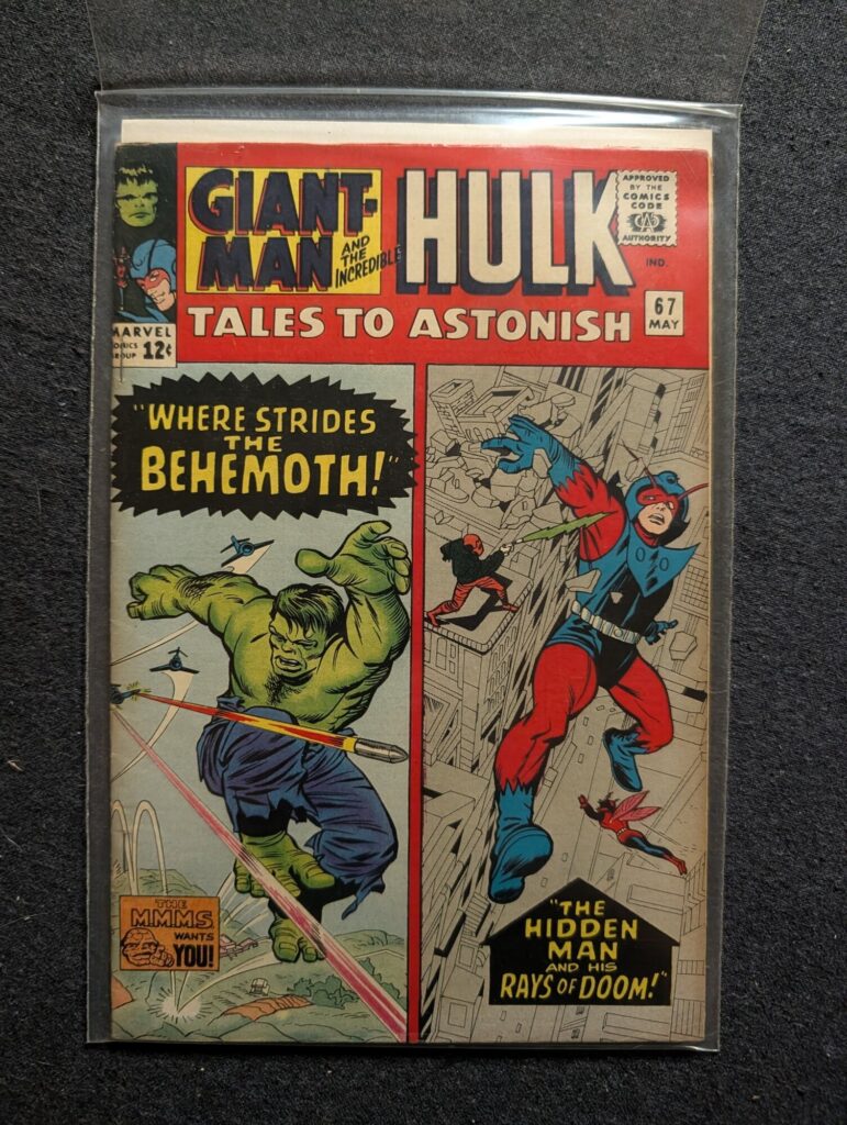 Tales to Astonish #67 front cover