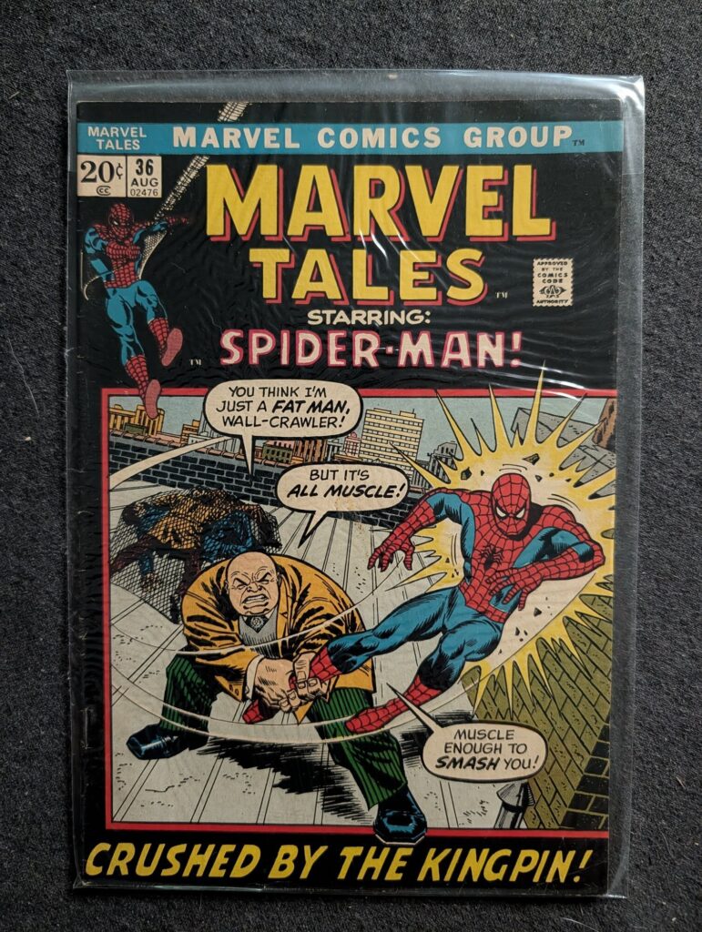 Marvel Tales #36 front cover