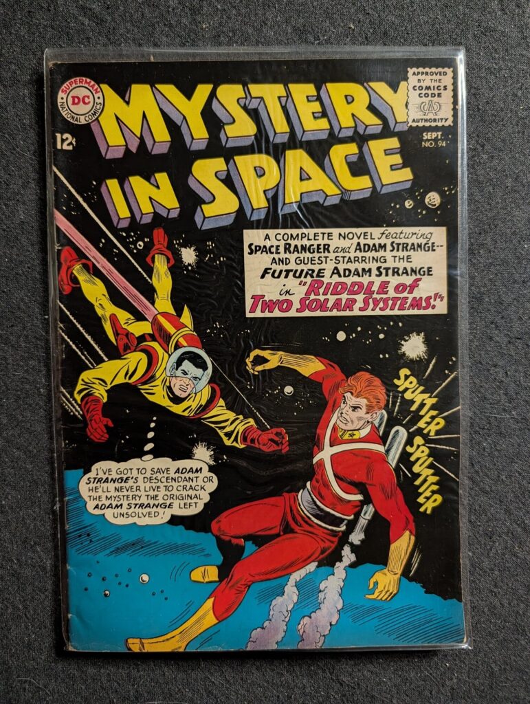 Mystery in Space #94 front cover