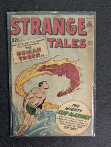 Strange Tales #107 front cover