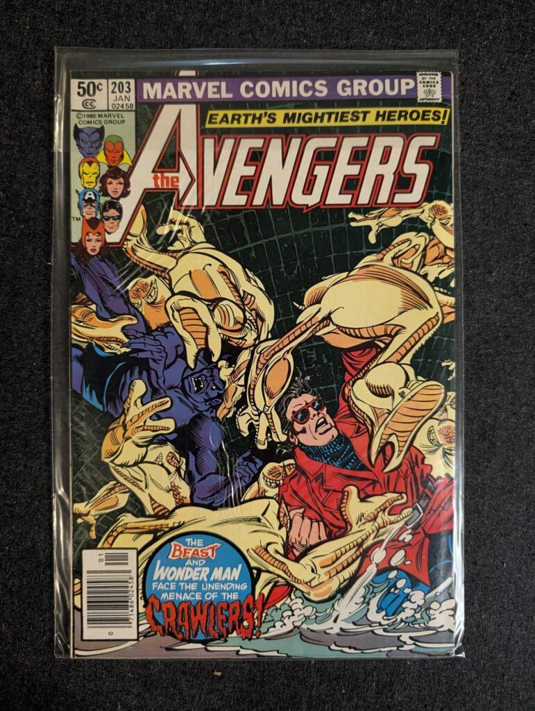 The Avengers #203 front cover