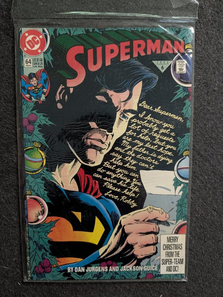 Superman #64 front cover