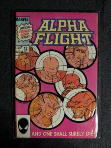 Alpha Flight #12 front cover