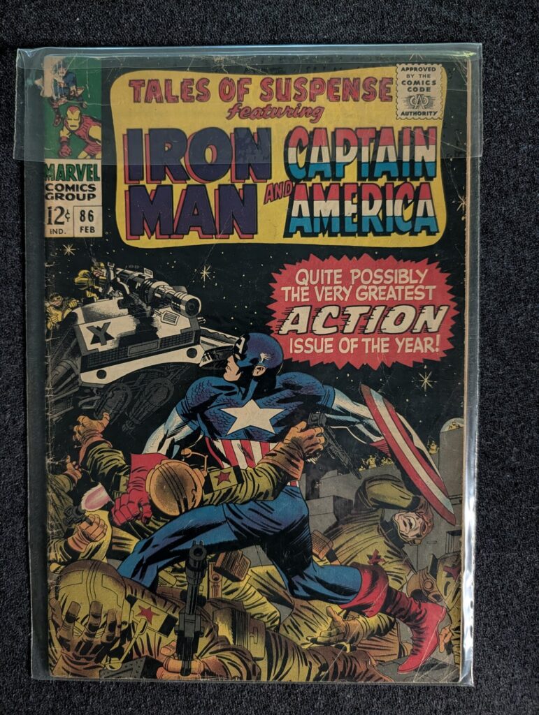Tales of Suspense #86 front cover