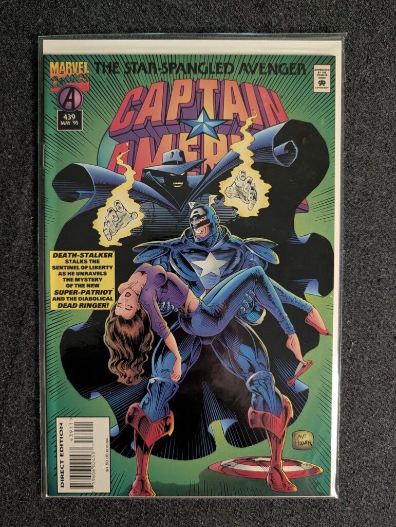 Captain America #439 front cover