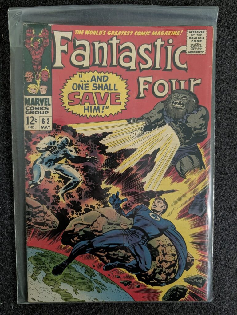 Fantastic Four #62 front cover