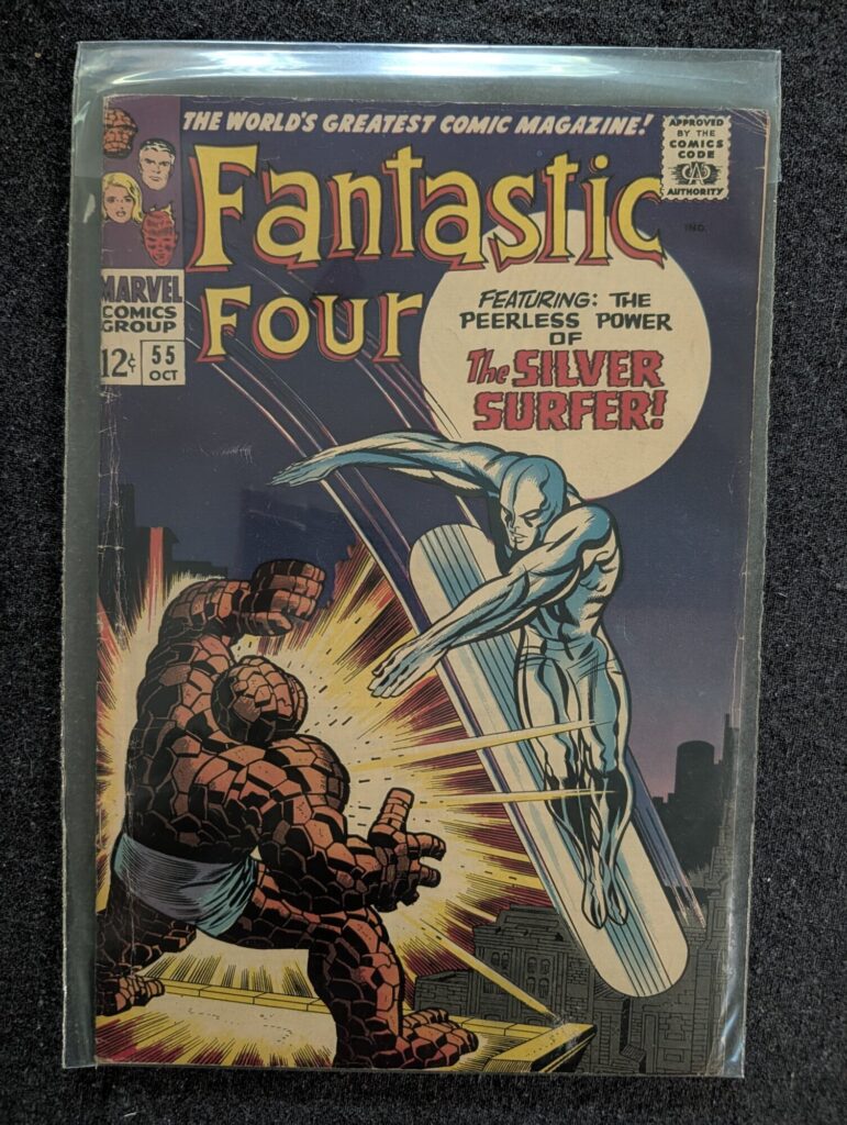 Fantastic Four #55 front cover