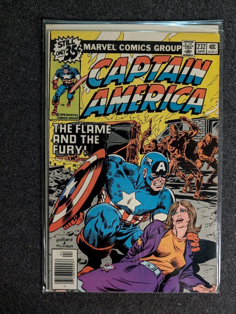 Captain America #232 front cover