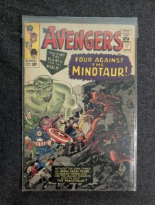 The Avengers #17 front cover