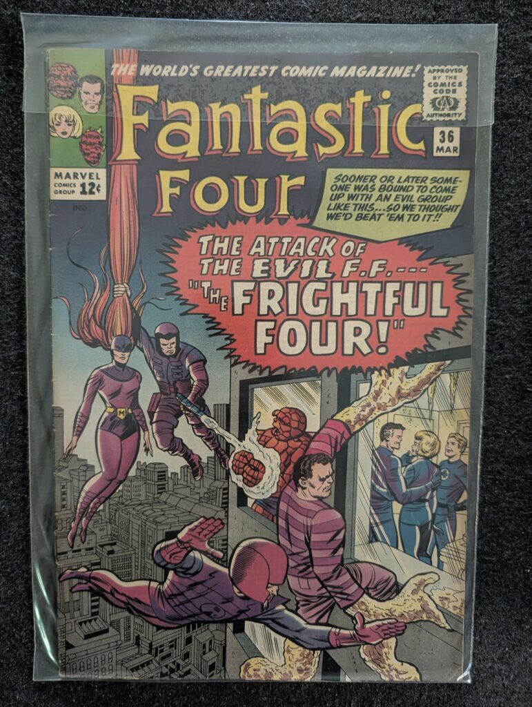 Fantastic Four #36 front cover