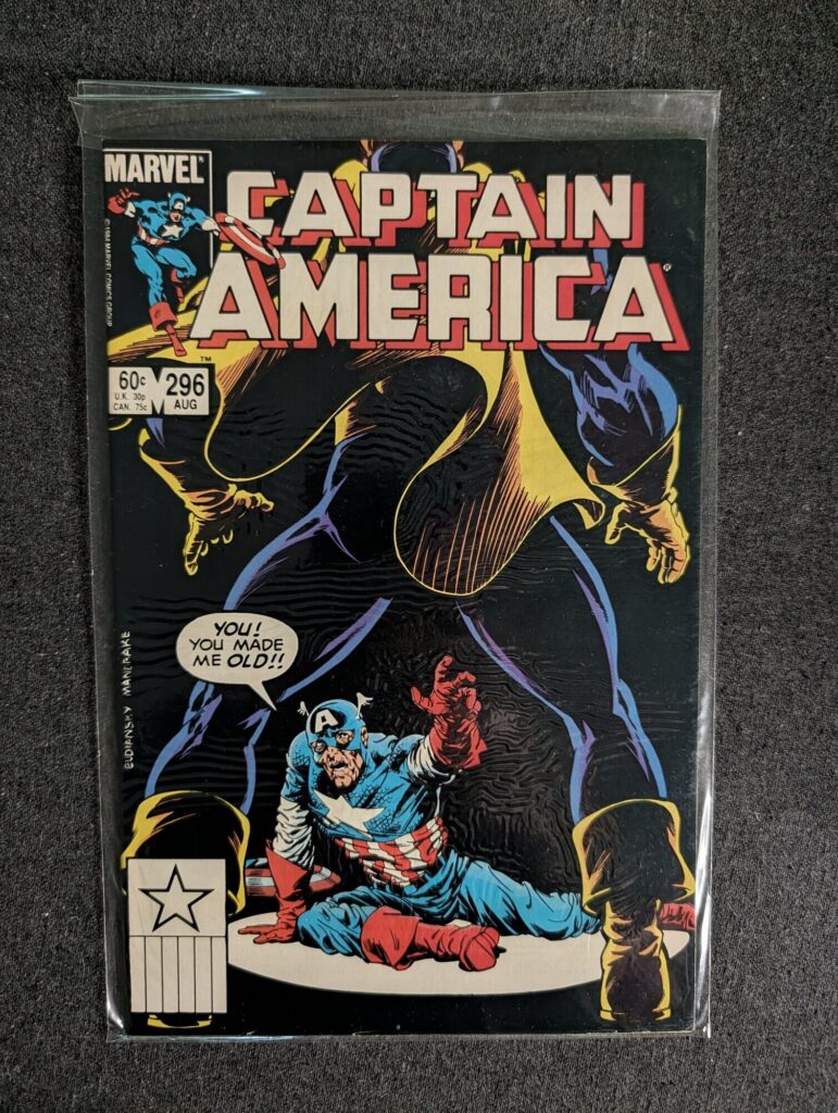 Captain America #296 front cover