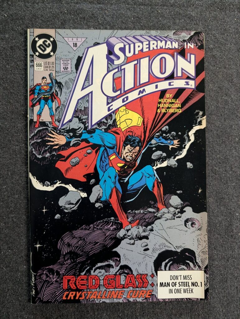 Action Comics #666 front cover