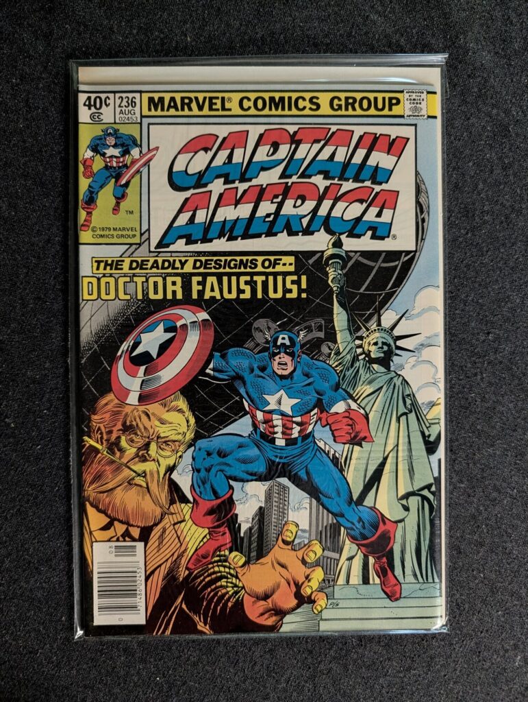 Captain America #236 front cover
