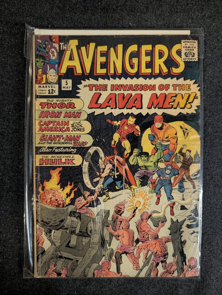 The Avengers #5 front cover