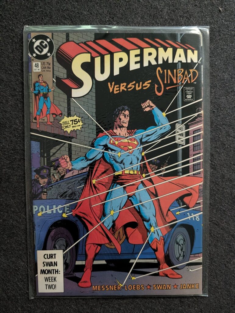 Superman #48 front cover
