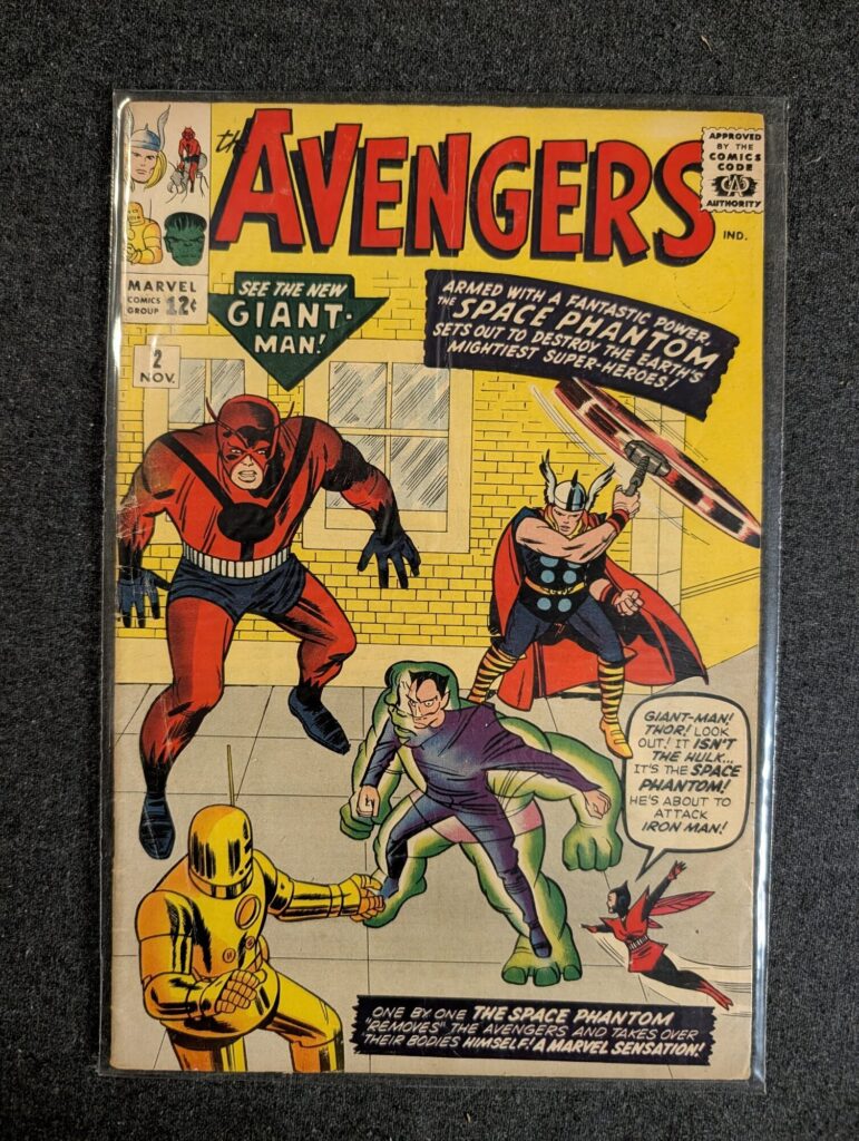 The Avengers #2 front cover
