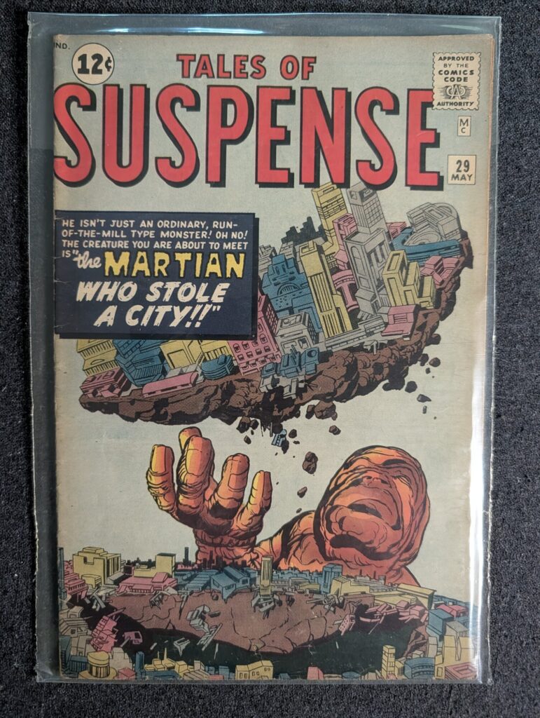 Tales of Suspense #29 front cover