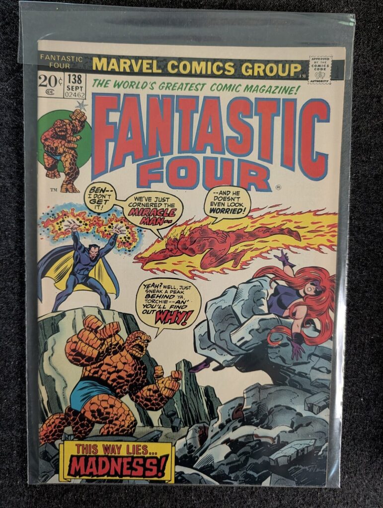 Fantastic Four #138 front cover