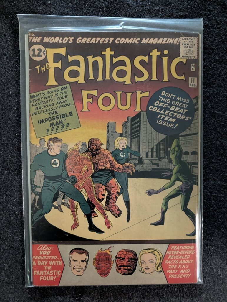 Fantastic Four #11 front cover