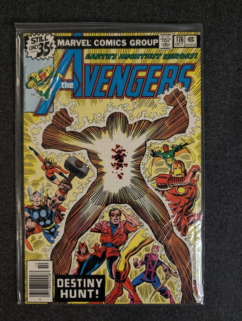 The Avengers #176 front cover