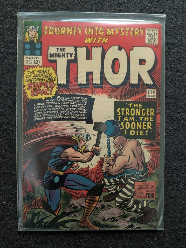Journey Into Mystery #114 front cover