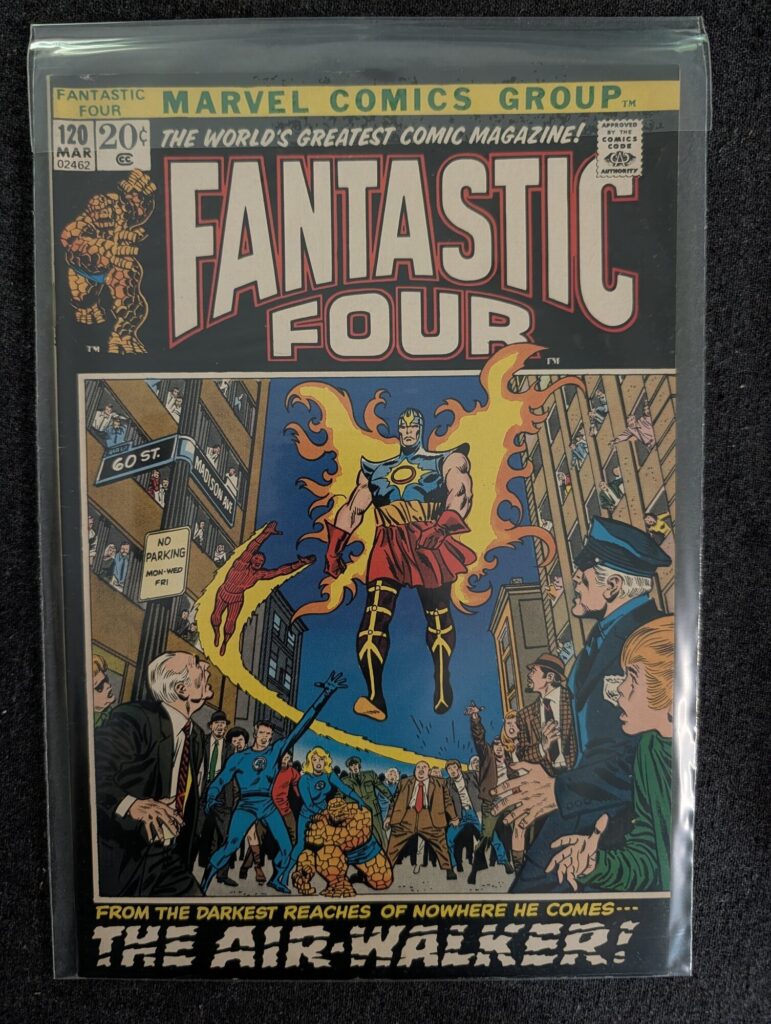 Fantastic Four #120 front cover