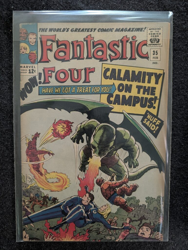Fantastic Four #35 front cover