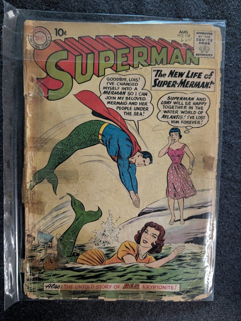 Superman #139 front cover