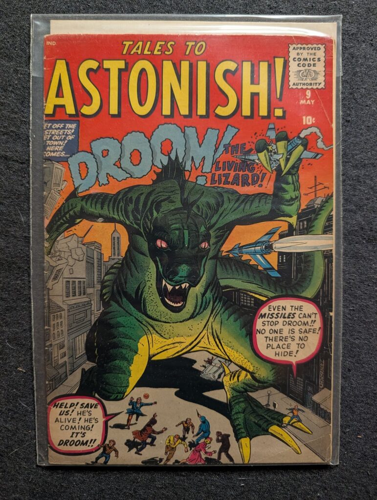 Tales to Astonish #9 front cover