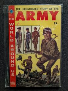 The World Around Us #12: The Illustrated Story of the Army front cover