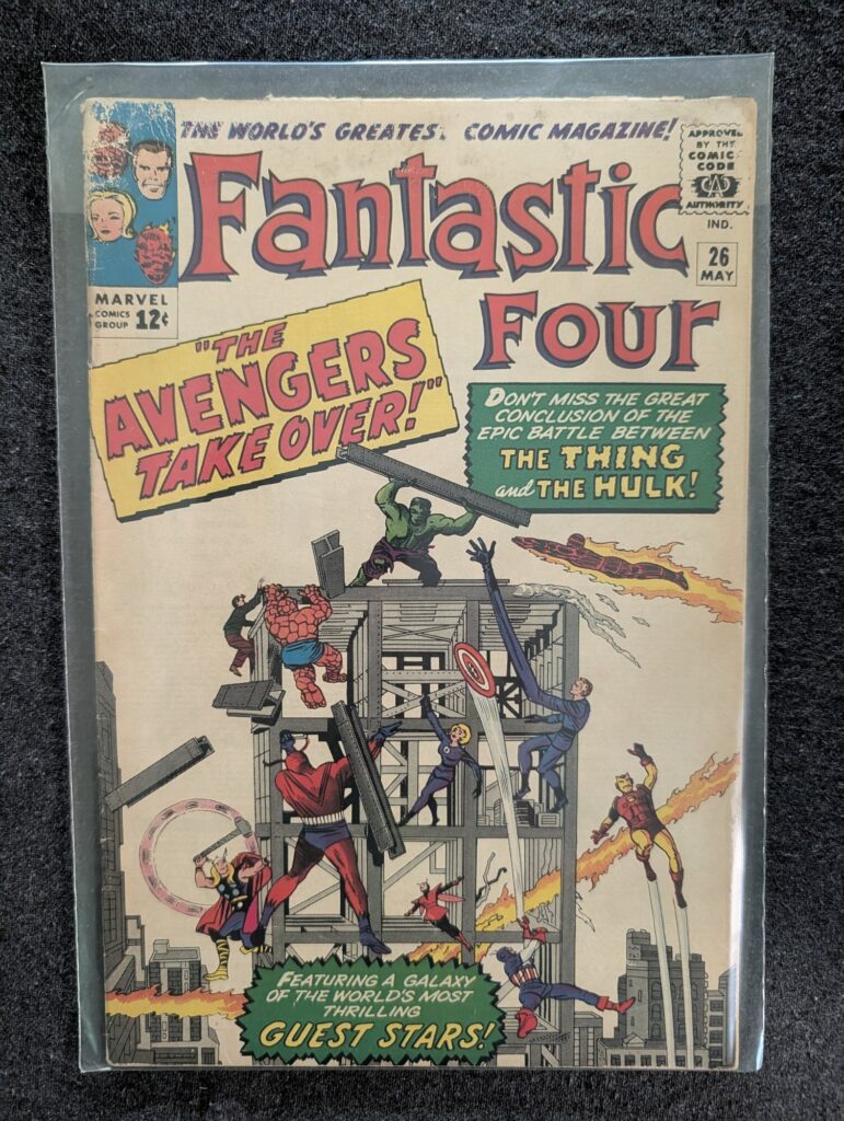 Fantastic Four #26 front cover