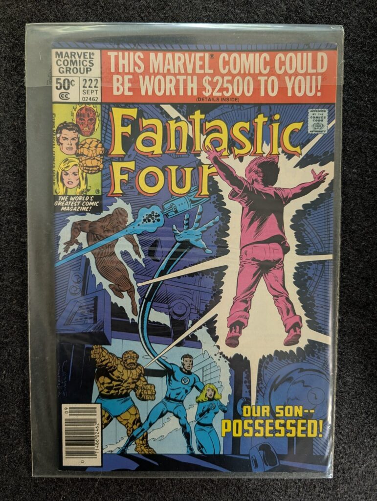 Fantastic Four #222 front cover