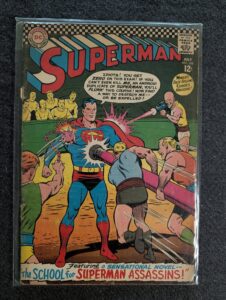 Superman #188 front cover