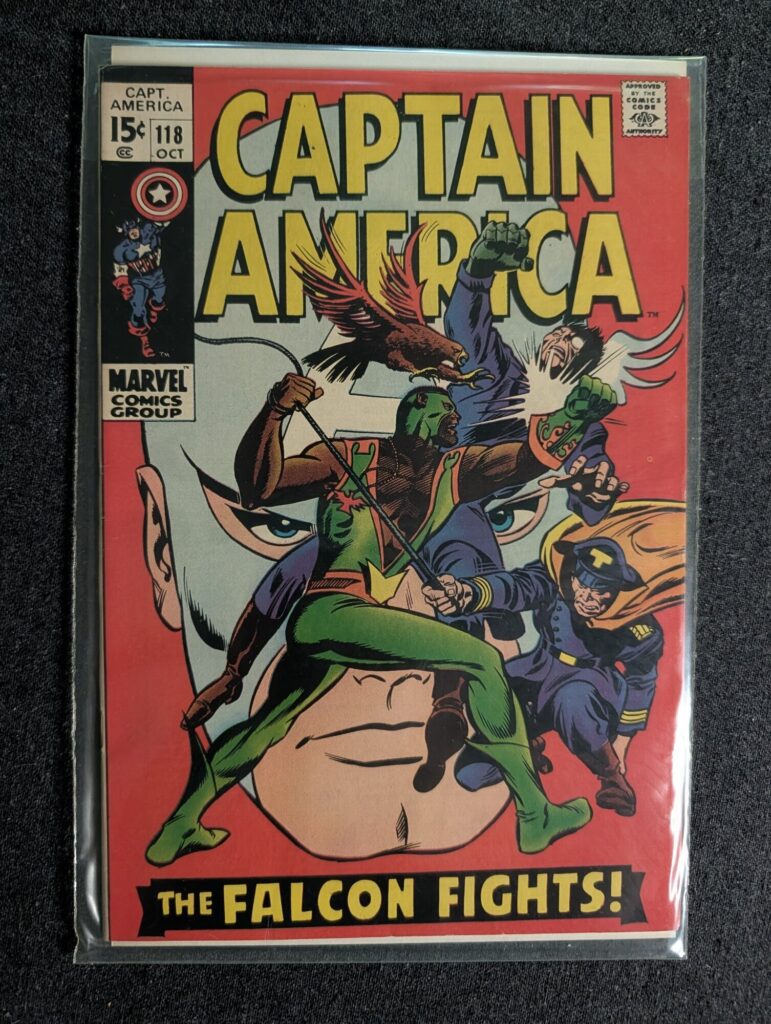 Captain America #118 front cover