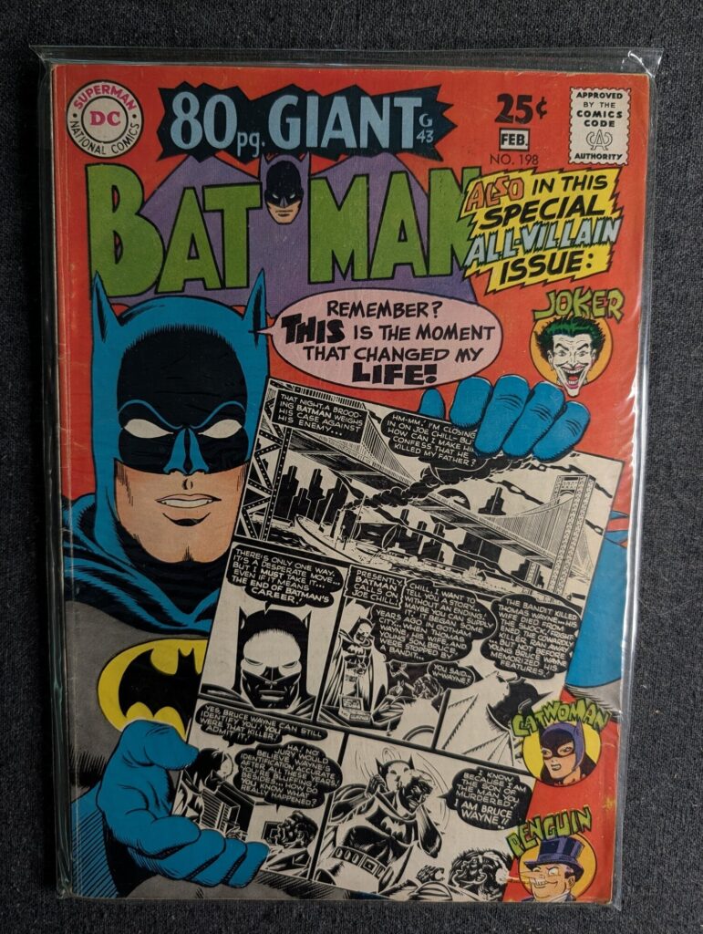 Batman #198 front cover