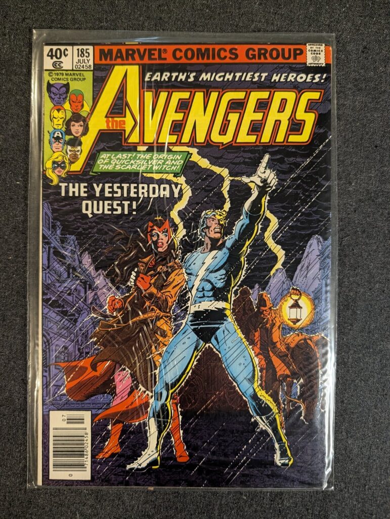 The Avengers #185 front cover