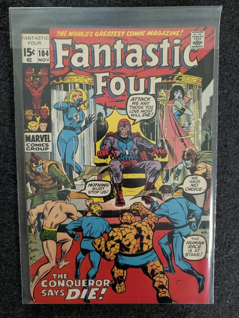 Fantastic Four #104 front cover