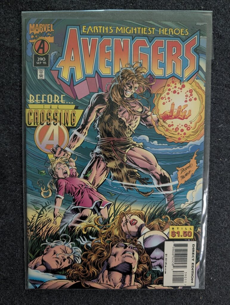 Avengers #390 front cover